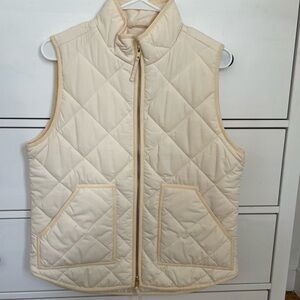 J. Crew Quilted Women's Down Vest